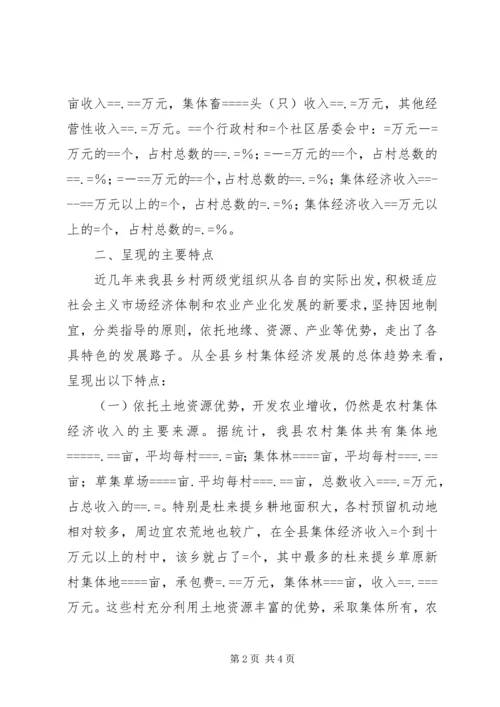 关于农村集体经济发展的现状与思考 (9).docx