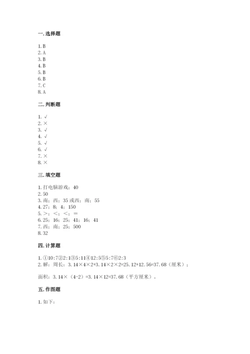 2022人教版六年级上册数学期末卷精品（网校专用）.docx