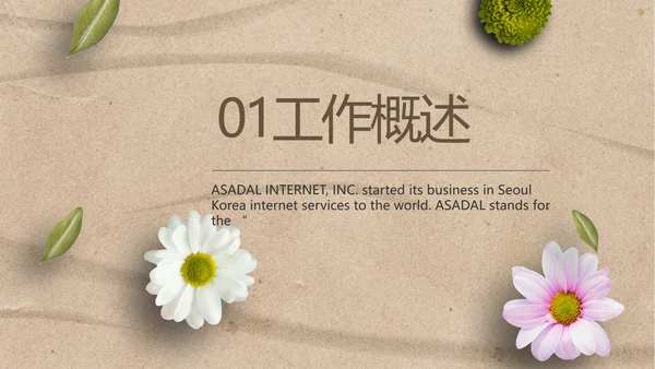 简约SPA美容养生会所工作总结PPT
