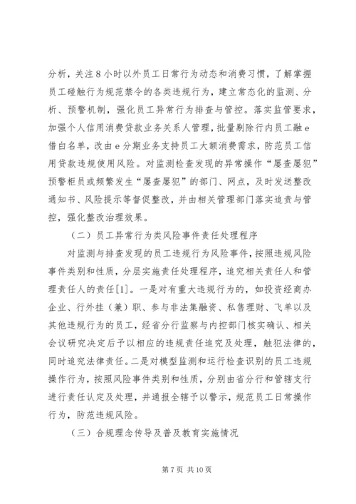 关于做好银行内控合规管理工作的浅见.docx