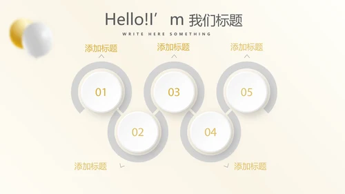 金色时尚年会年终工作总结汇报商务通用PPT动态模板