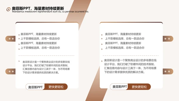 棕色简约毕业答辩PPT套装