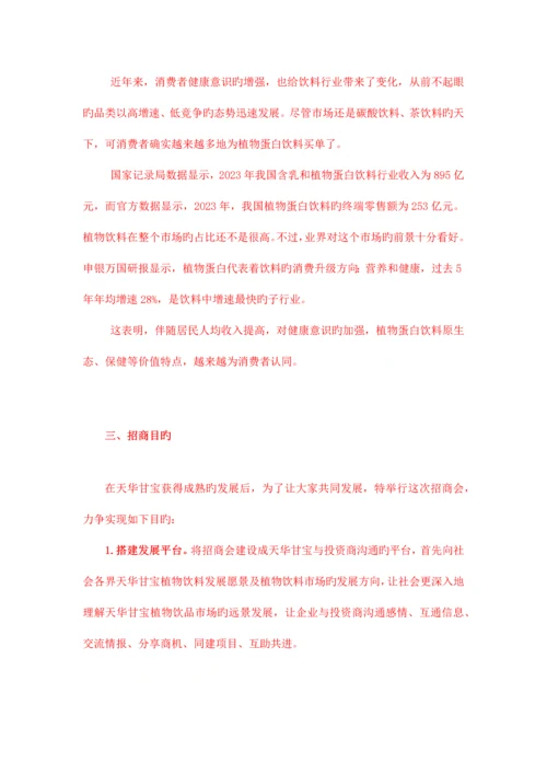 天华甘宝招商策划方案.docx