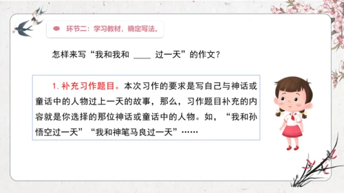 【大单元】统编版四上第四单元 第9课时  习作 我和_____过一天 课件