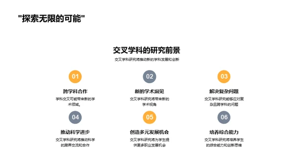 交叉学科的探索与实践