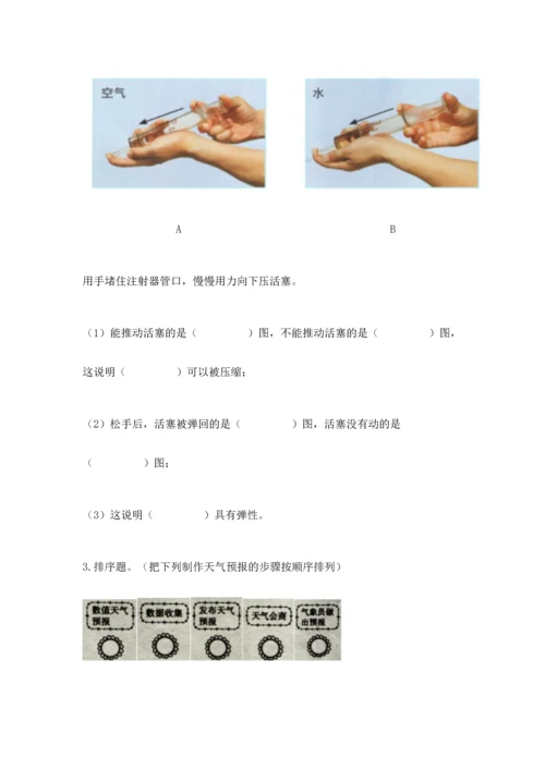 教科版三年级上册科学期末测试卷精品【夺冠系列】.docx