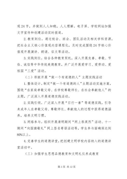 创建文明校园活动座谈会发言稿 (5).docx