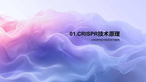 CRISPR技术商业应用PPT模板