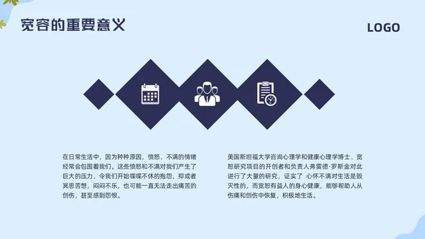 蓝色简约国际宽容日学习活动PPT模板宣传PPT动态PPT