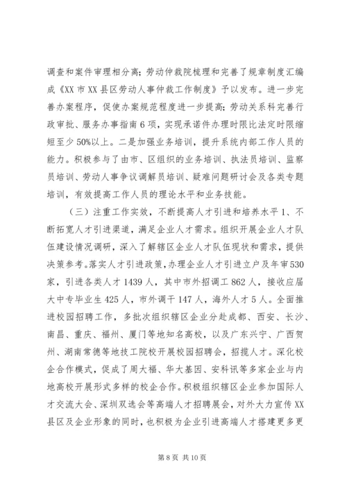 人力资源局年度工作总结.docx