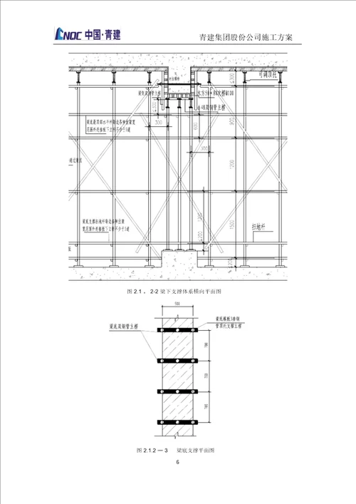 模板支撑架施工方案修改