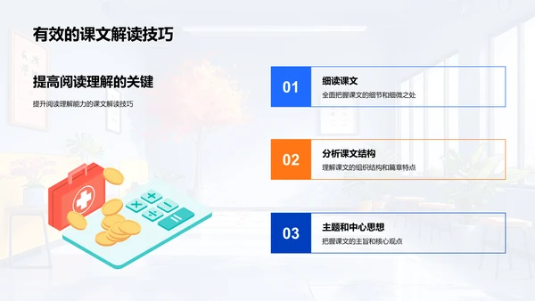 课文解读技巧PPT模板
