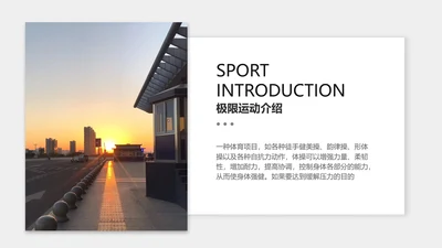 商务风白色并列关系1项PPT图文页