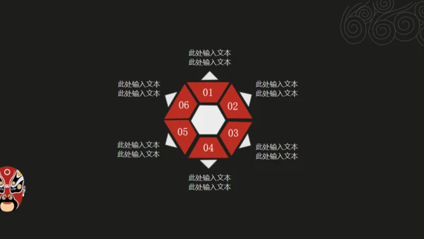 京剧中国文化国粹通用PPT模板