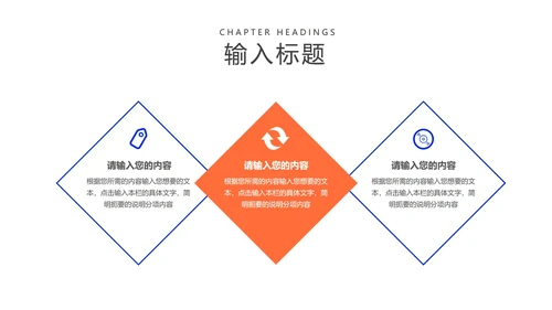 蓝色简约风工作总结汇报PPT模板
