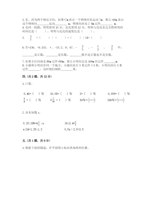 四川省【小升初】2023年小升初数学试卷及答案【全国通用】.docx