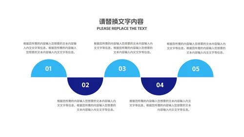 蓝色科技风抗击疫情防控总结PPT模板