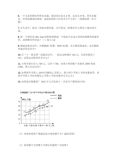 小升初数学经典必考题型50道-小升初数学必考50道题加答案(黄金题型).docx