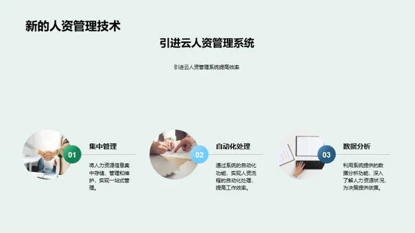 人资管理新篇章
