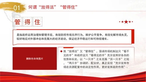 二十届三中全会既放得活又管得住畅通国民经济循环党课PPT