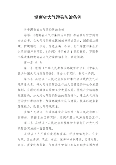 湖南省大气污染防治条例.docx