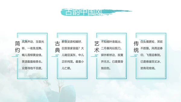 诗词大会诗歌朗诵工作总结汇报动态PPT
