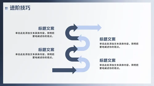 蓝色简约渐变风Deep seek使用攻略PPT模板
