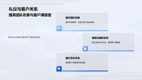 商务礼仪助业绩PPT模板