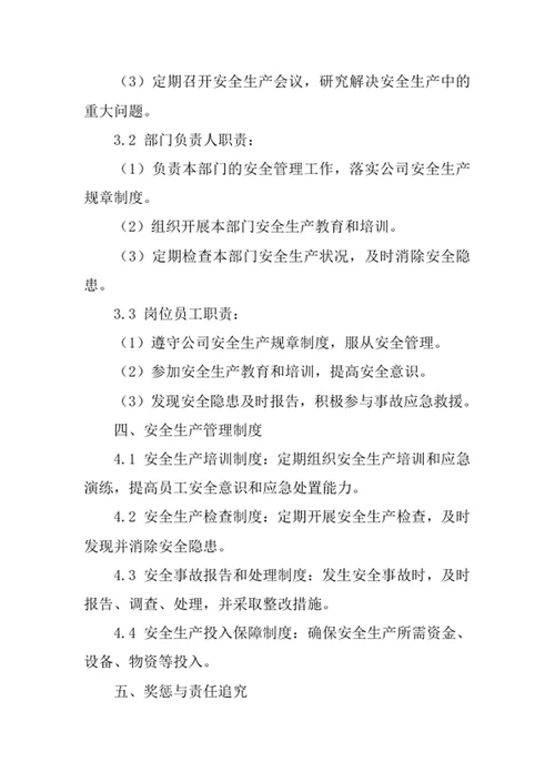 技术咨询公司安全管理责任制度