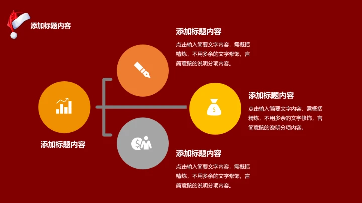 圣诞节主题活动PPT模板