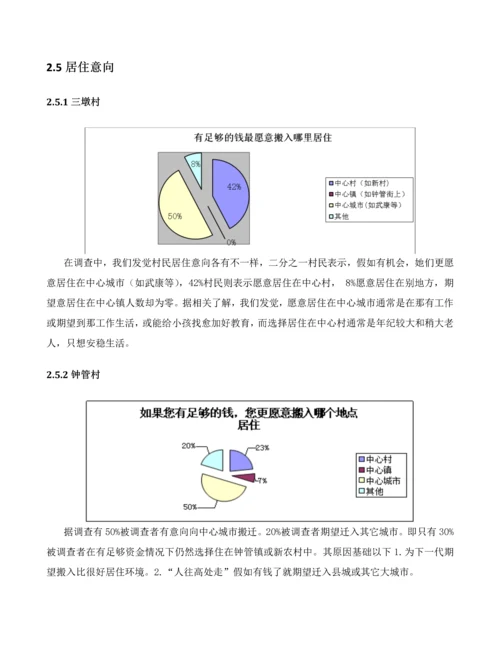 新农村建设专题调研研究报告.docx