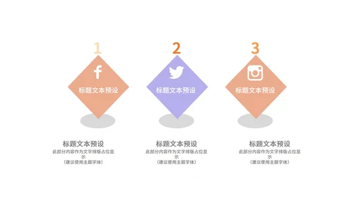 紫色简约风个人岗位竞聘PPT模板