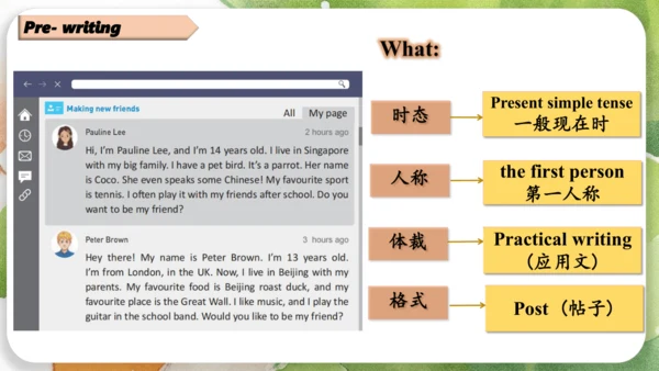 Unit 1  You and me Section A 2a-3c 课件  【人教版2024】英语
