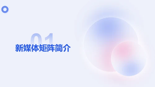 新媒体抖音矩阵运营方案PPT模板