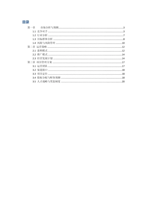 电子商务平台拓展重点规划专题方案.docx