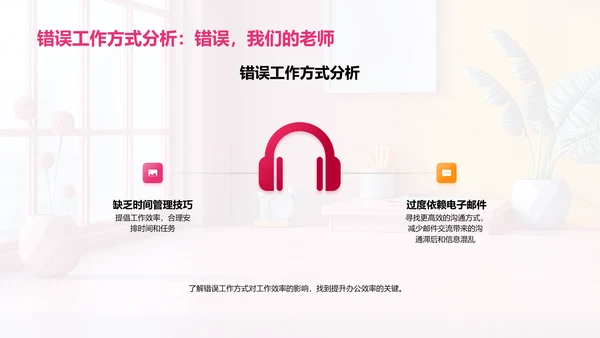 办公效率提升讲座PPT模板
