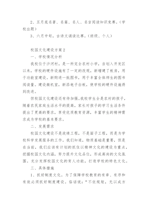 校园文化建设方案.docx