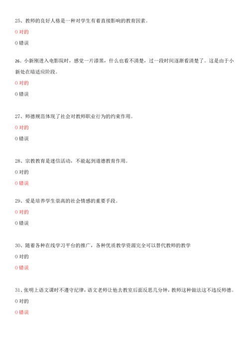 2023年师德师风建设知识网络竞赛.docx