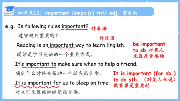Unit 4 Don't eat in class单元复习课件（词组+句型+知识点+语法+写作指导+