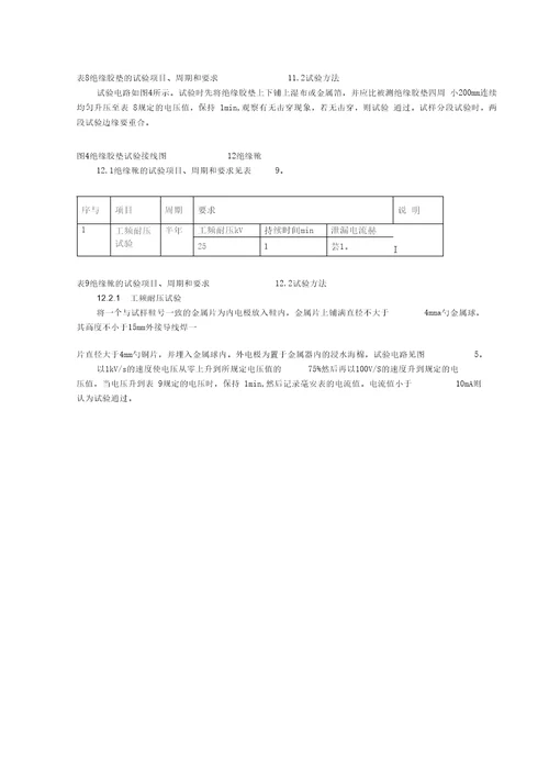 2019年整理电力安全工器具预防性试验规程试行