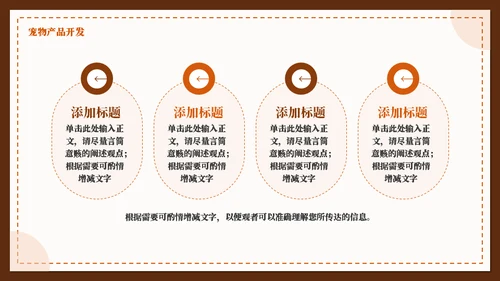 宠物染色宣传推广介绍通用PPT模板