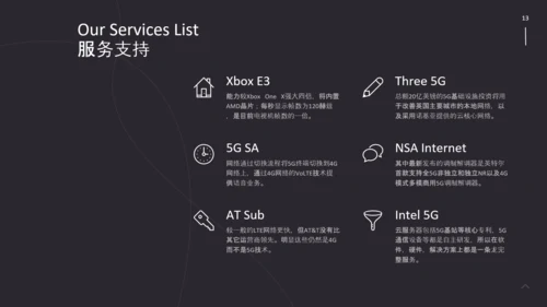 动感线条5G战略计划书PPT模板