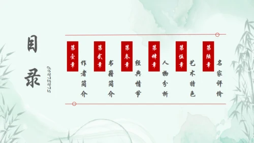 四大名著走进红楼梦通用PPT模板
