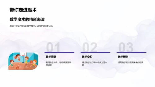 数学魔术的奥秘PPT模板