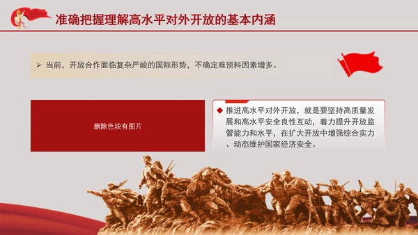 学习党的二十届三中全会精神准确把握高水平对外开放的基本内涵PPT课件