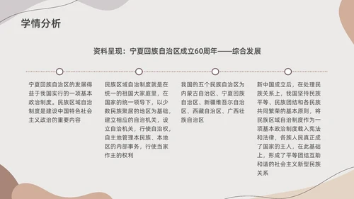 莫兰迪色水彩简约民族团结教学设计说课PPT课件