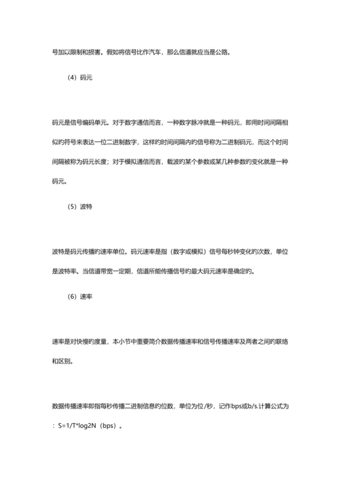 2023年网络规划设计师考试考点突破案例分析试题实战一本通.docx