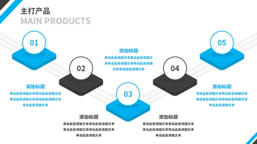 欧美风商务企业介绍公司宣传通用PPT模板