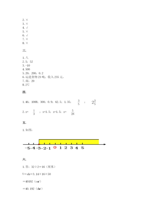 成都外国语学校小升初数学试卷及答案【真题汇编】.docx