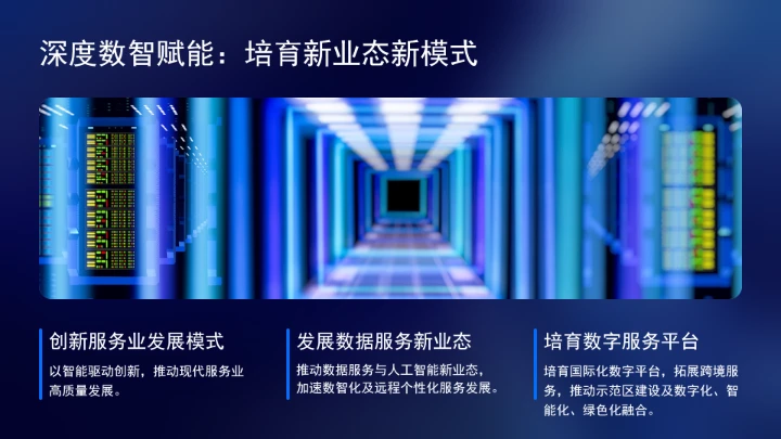 数智引领服务贸易高质量发展ppt课件